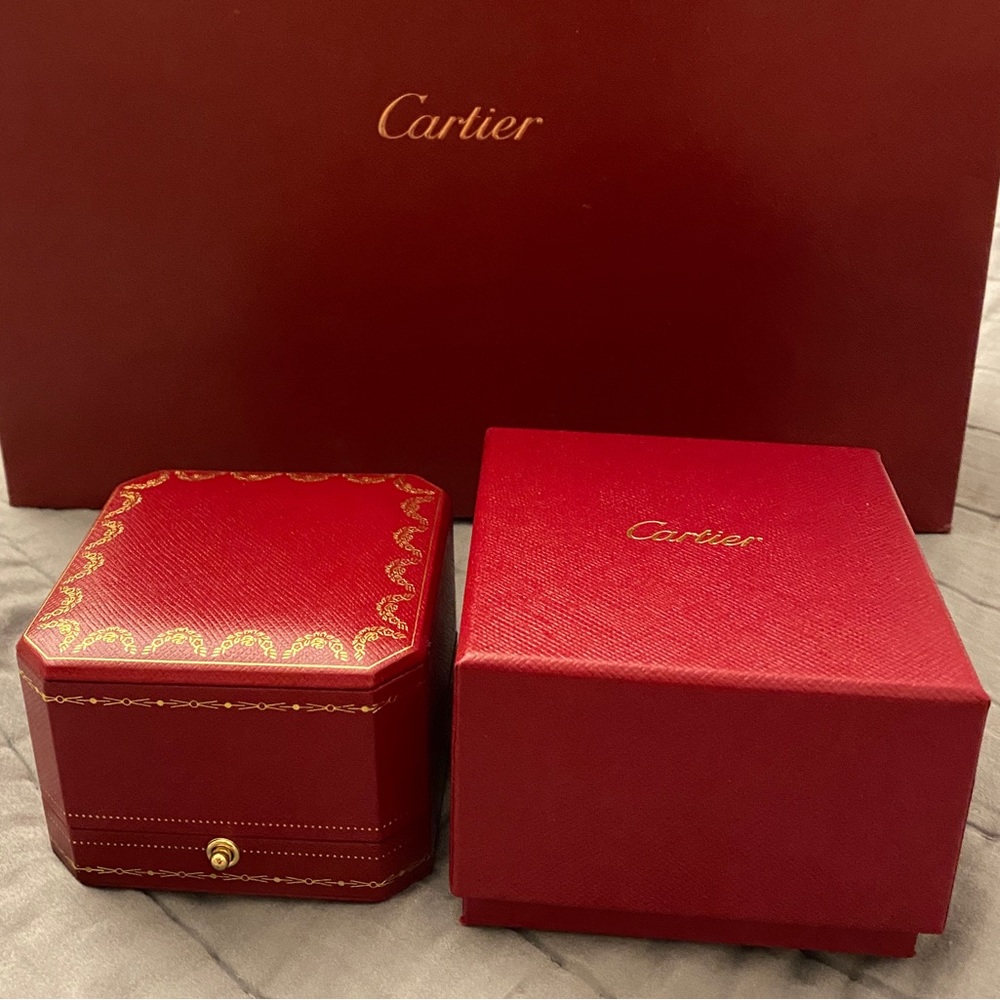 AUTHENTIC Cartier Ring Box